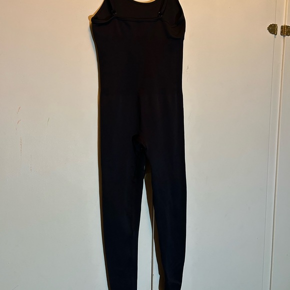 NWOT Full Length Black Bodysuit - Picture 2 of 7